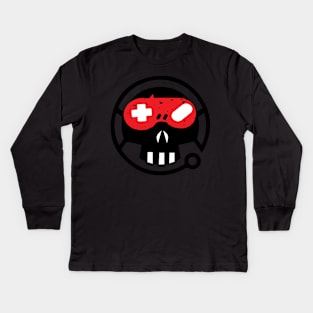 game over Kids Long Sleeve T-Shirt